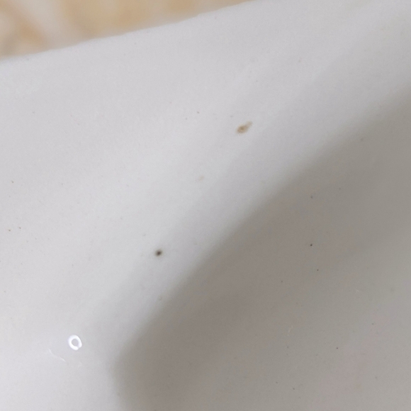 Vintage Ceramic Mid Century White Terrapin Fish Ashtray Trinket Dish - Picture 6 of 10